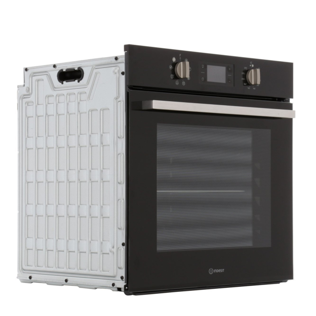 Indesit IFW6340BLUK 59.5cm Built In Electric Single Oven - Black