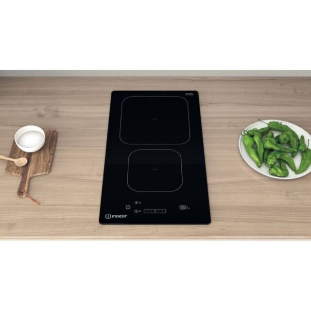 Indesit IS19Q30NE 28.4cm Induction Hob - Black