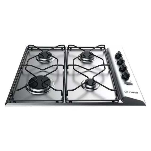 Indesit PAA642IXI Aria PAA642IXI 58cm Gas Hob - Silver