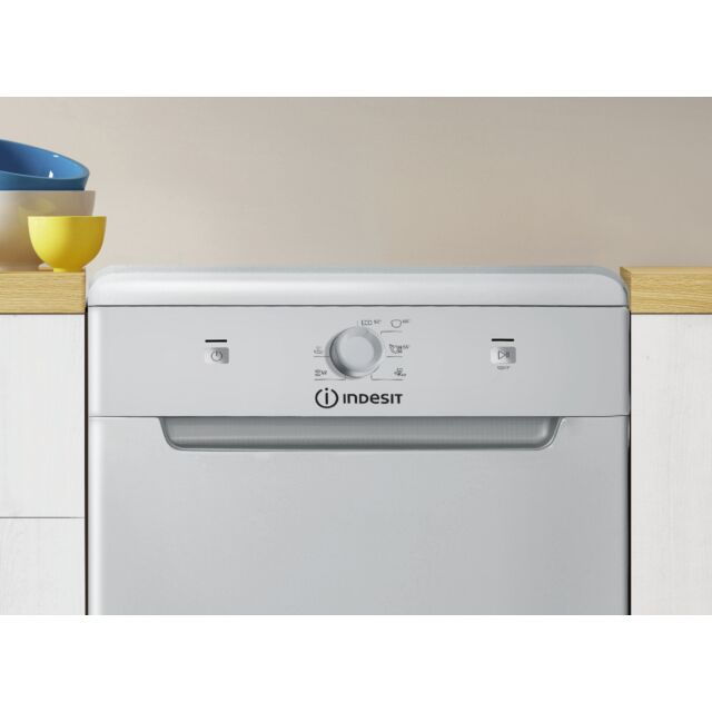 Indesit DF9E1B10SUK Dishwasher - Silver - 9 Place Settings