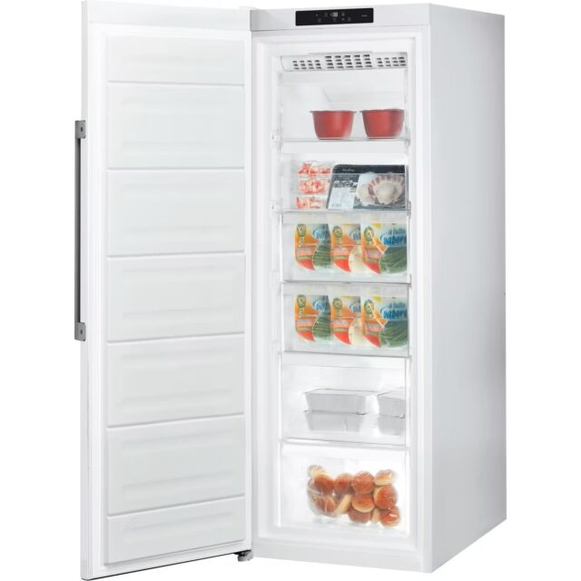 Indesit UI8F2CW 187.5cm Tall No Frost Freestanding upright freezer: