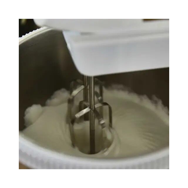 Kenwood HMP34 Cheffette Light Hand Mixer With Rotating Bowl - White