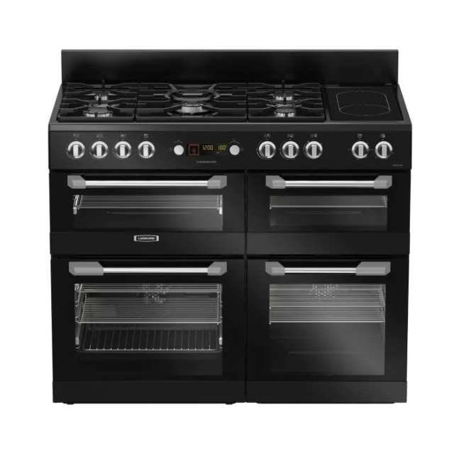 Leisure CS110F722K 110cm Range Dual Fuel Cooker - Black