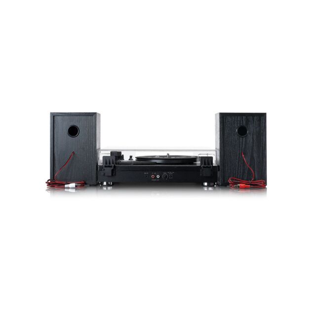 Lenco A004814 Lenco LS-101 Turntable & Hi Fi speakers - Black