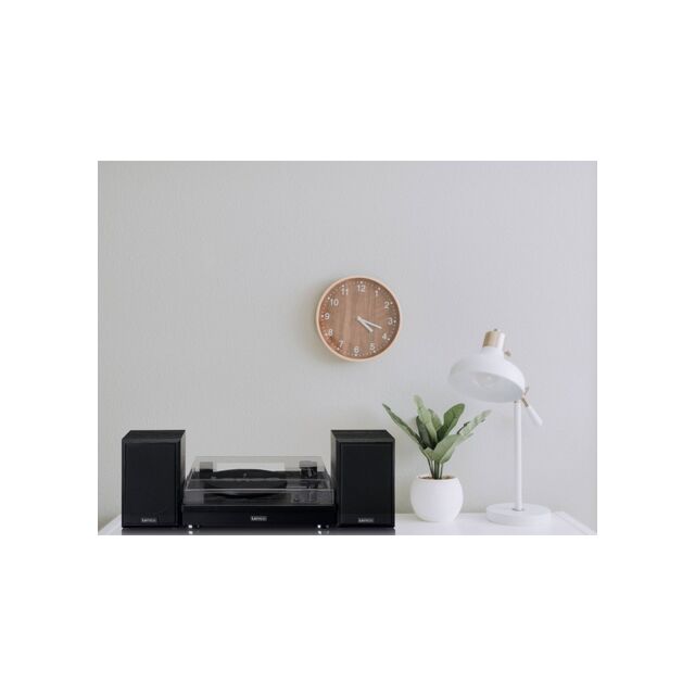 Lenco A004814 Lenco LS-101 Turntable & Hi Fi speakers - Black