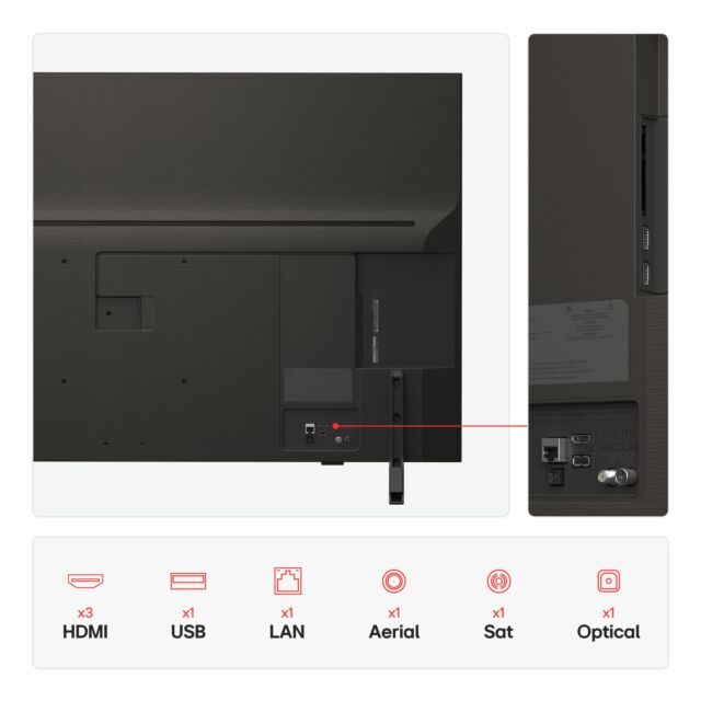 LG 50QNED84A6C.AEK 50inch 4K Ultra HD QNED Smart TV