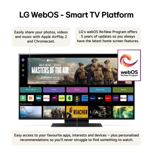 LG 50UT91006LA.AEK 50inch 4K LED Smart TV