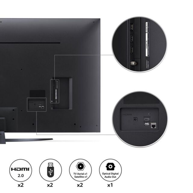 Lg 55UQ91006LA_AEK 55inch 4K LED Smart TV with Voice Assistants