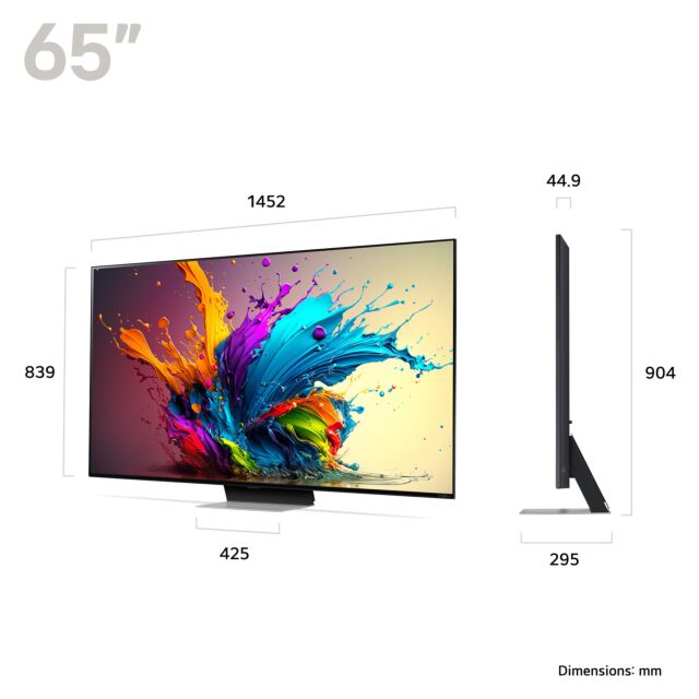 LG 65QNED91T6A.AEK  65inch 4K Mini LED Smart TV