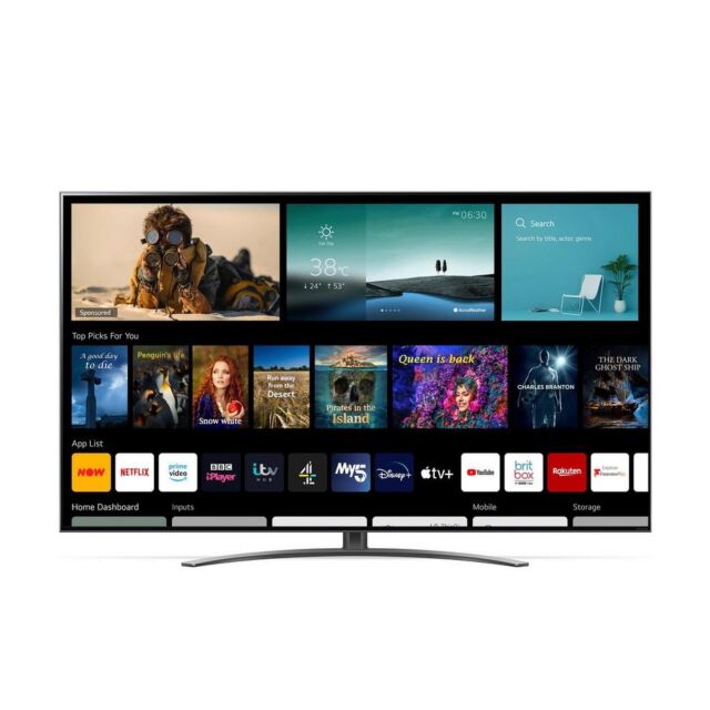 Lg 75NANO866PA 75inch 4K Ultra HD Hdr Nanocell Smart TV