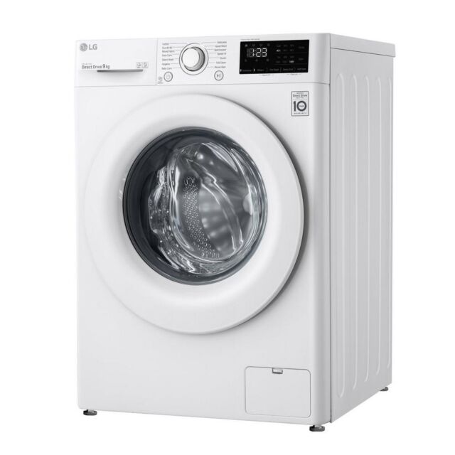 Lg F4V309WNW 9Kg 1400 Spin Washing Machine - White