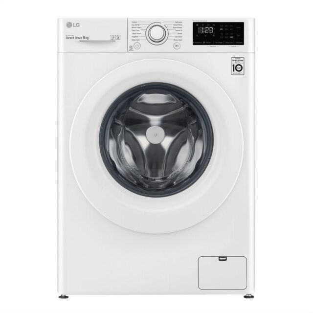Lg F4V309WNW 9Kg 1400 Spin Washing Machine - White