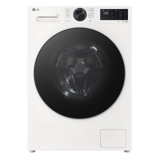 Lg F4X5011TWB 11kg 1400 Spin Washing Machine - White