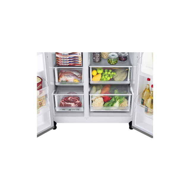 LG GSBV70DSTF NatureFRESH American Style Fridge Freezer