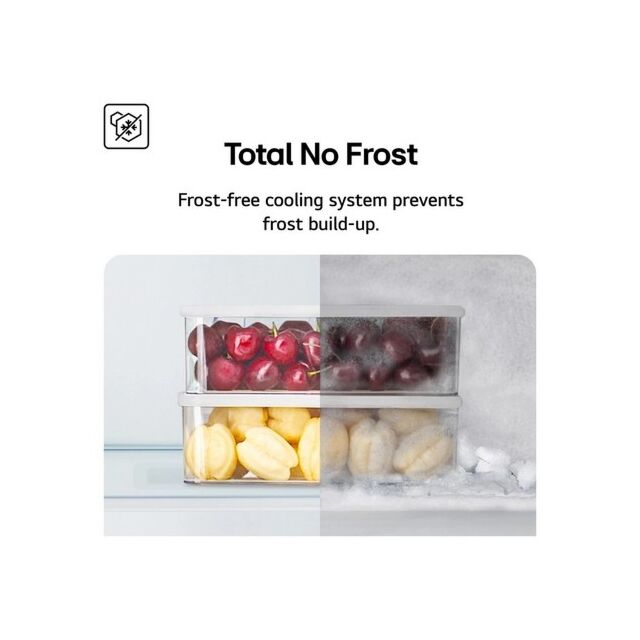 Lg GSLC40EPPE 91.3cm 50/50 Frost Free American Fridge Freezer - Matte Black