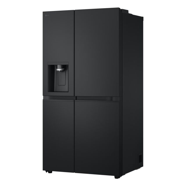 LG GSLE81EPBD 91.3cm 50/50 Total No Frost American Fridge Freezer - Essence Matte Black