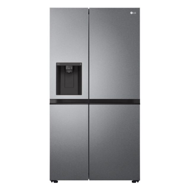 Lg GSLV50DSXM Plumbed American Fridge Freezer - Dark Graphite