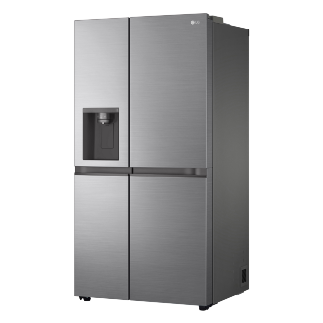 LG GSLV50PZXL 91.3cm Frost Free American Style Fridge Freezer - Shiny Steel