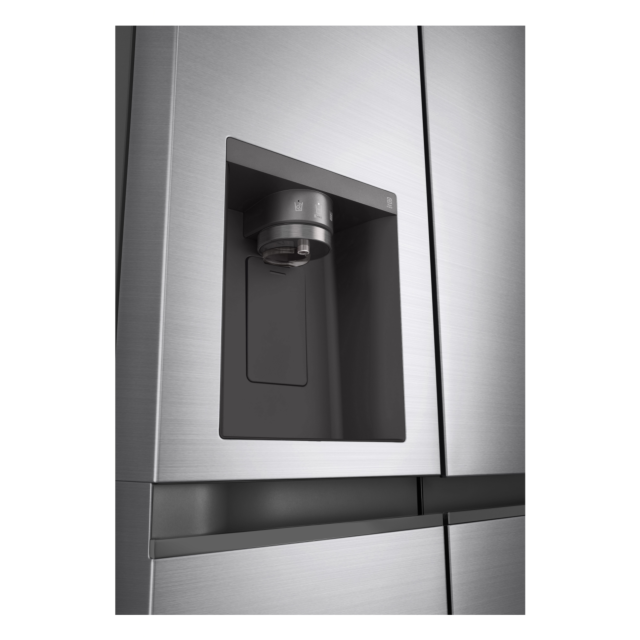 LG GSLV50PZXL 91.3cm Frost Free American Style Fridge Freezer - Shiny Steel