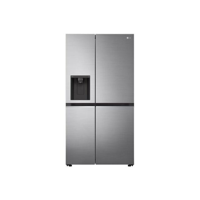 Lg GSLV71PZTF 91.3cm Frost Free American Style Fridge Freezer - Shiny Steel