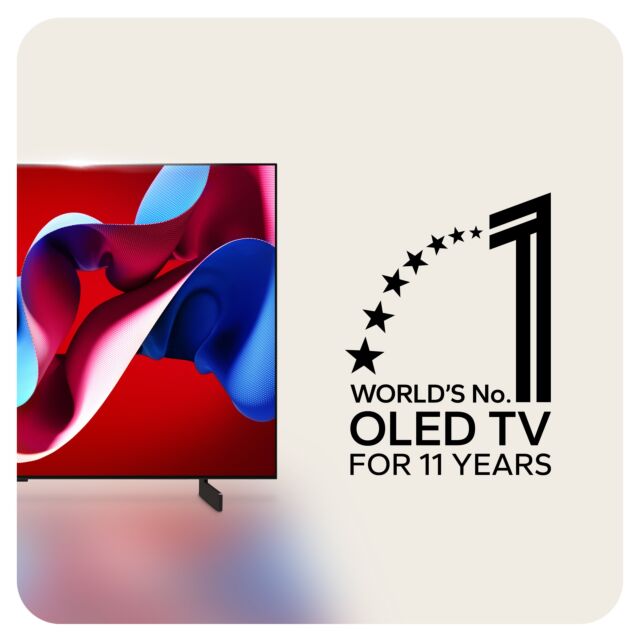 LG OLED42C44LA.AEK 42inch 4K OLED EVO Smart TV