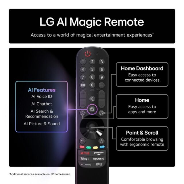 Lg OLED48B56LA.AEK OLED AI B5 48inch 4K Smart TV