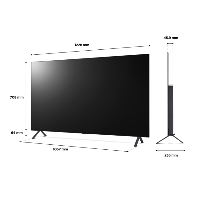 LG OLED55A26LA_AEK 55inch 4K OLED Smart TV with Voice Assistants