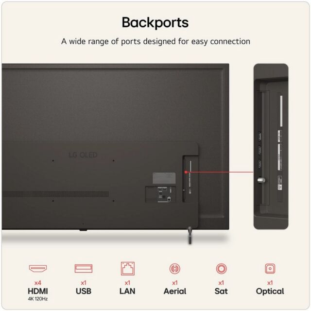 Lg OLED65B6ELC.AEK 65inch 4K OLED AI Smart TV