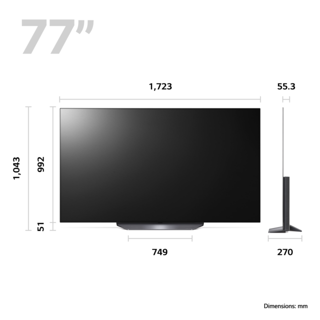 LG OLED77B36LA_AEK 77inch 4K Smart OLED TV