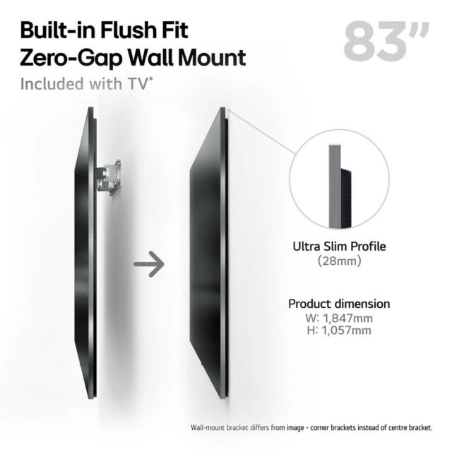 LG OLED83G54LW.AEK 83inch 4K OLED Smart TV
