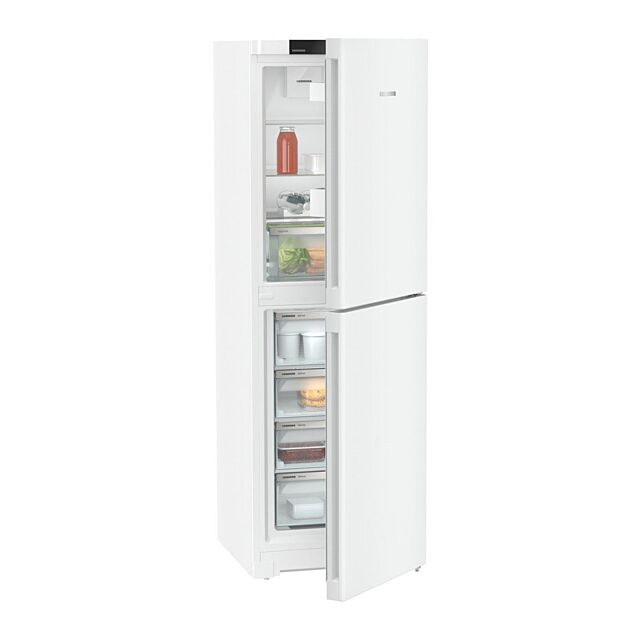 Liebherr CNF5204 59.5cm Frost Free Fridge Freezer - White