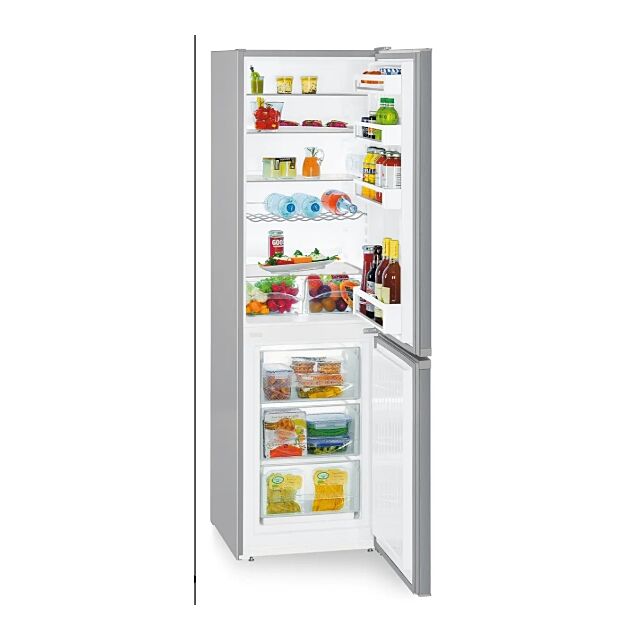 Liebherr CUELE3331 SmartFrost 55cm Wide Fridge Freezer - Silver