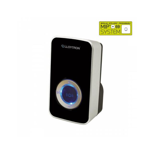 Lloytron B7935BK Extra Plug-In Chime Receiver Black