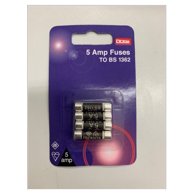Lyvia 5 AMP 5 Amp Fuses 4Pk