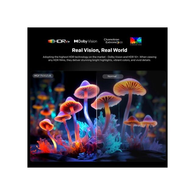 Metz 43MQF7500ZUK 43inch 4K QLED Smart TV- Black