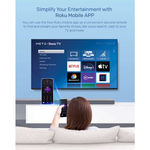 Metz 43MRD6000YUK 43inch DLED UHD Smart TV