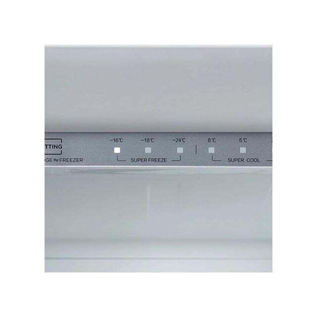 Midea MDRB379FGD01 54.7cm 60/40 Total No Frost Fridge Freezer - White