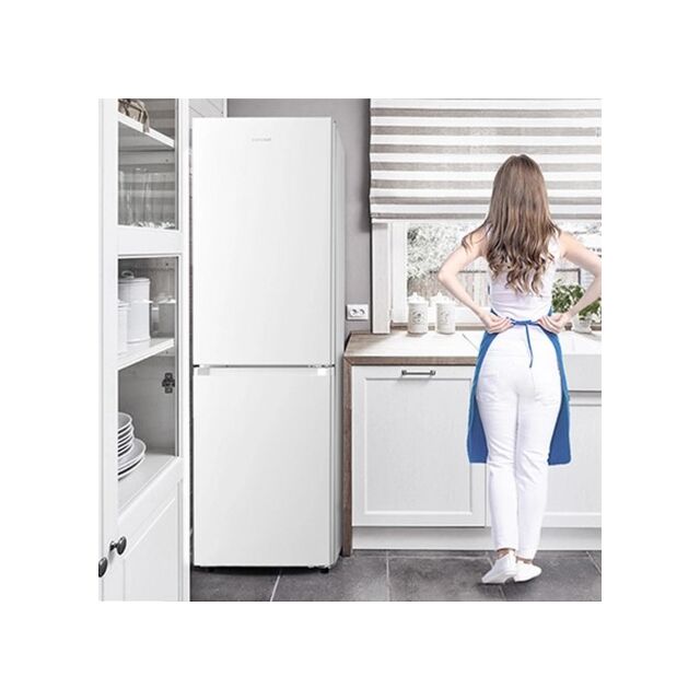 Midea MDRB379FGD01 54.7cm 60/40 Total No Frost Fridge Freezer - White