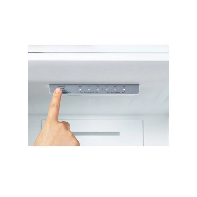 Midea MDRB379FGD01 54.7cm 60/40 Total No Frost Fridge Freezer - White