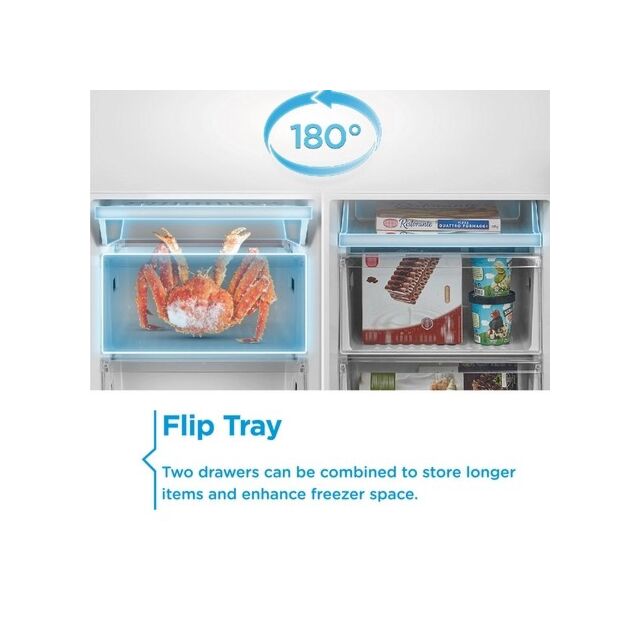 Midea MDRE379FGE01D 54cm 70/30 Built In Fridge Freezer