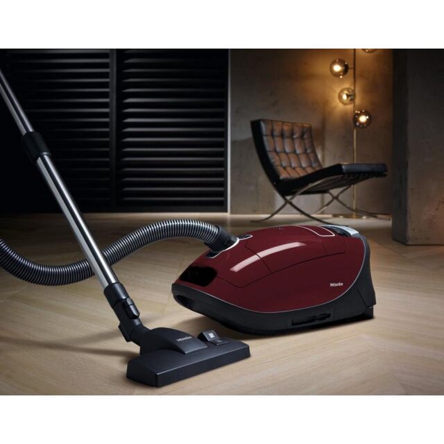 Miele C3CAT+DOG Bagged Vacuum Cleaner-Tayberry Red