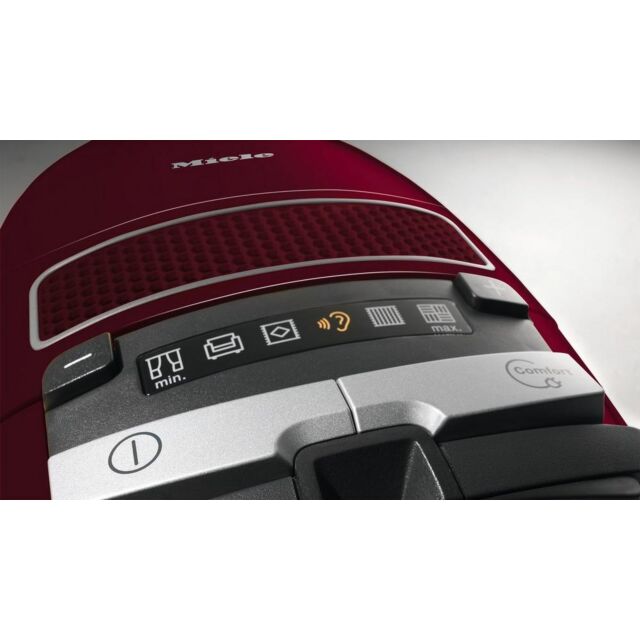 Miele C3CAT+DOG Bagged Vacuum Cleaner-Tayberry Red