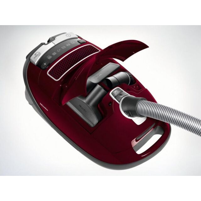 Miele C3CAT+DOG Bagged Vacuum Cleaner-Tayberry Red
