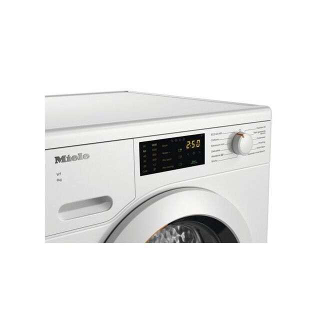 Miele WCD020WPS 8kg 1400 Spin Washing Machine - Lotus White