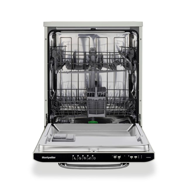 Montpellier MAB1353C Full Size Dishwasher - Cream - 13 Place Settings