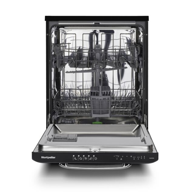 Montpellier MAB1353K Full Size 13 Place Dishwasher Black