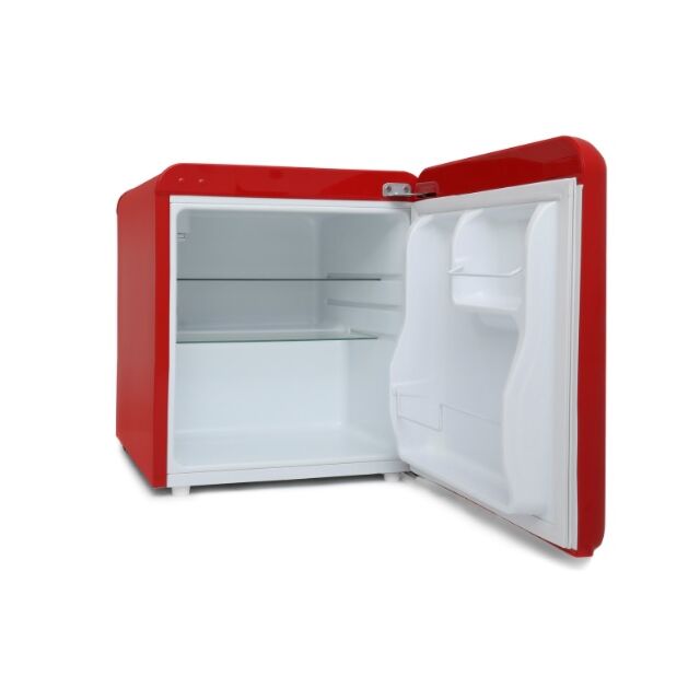 Montpellier MAB55R 46 Ltr Table Top Retro Mini Fridge Red 