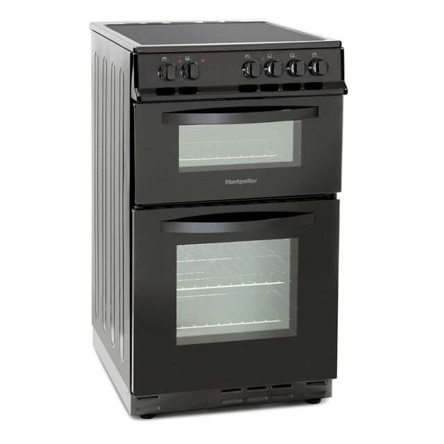 Montpellier MDC500FK 50cm Ceramic Cooker with Double Oven