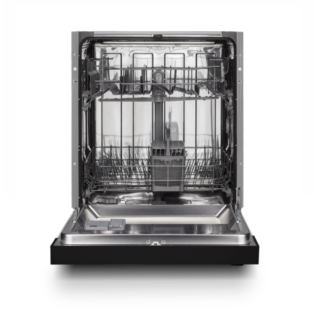 Montpellier MDI655K Semi-Integrated Dishwasher - 12 Place Settings - Black