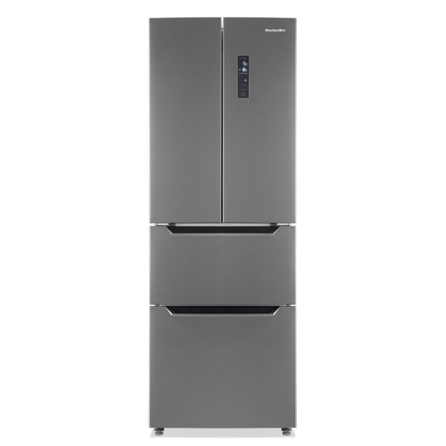 Montpellier MFD600X 635Mm Wide French Door Fridge Freezer